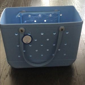NWT Bogg bag large Carolina Blue